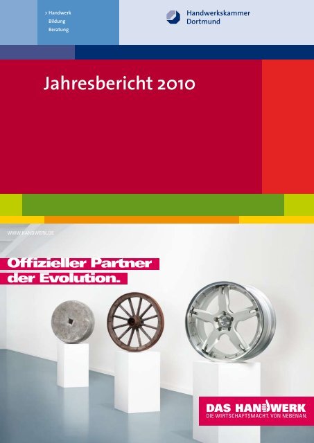 Jahresbericht 2010 - Handwerkskammer Dortmund