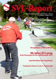 SVL Report - SV Lurup
