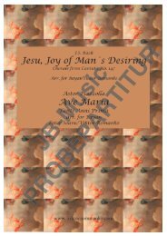 Jesu, meine Freude (Jesu, Joy of Man's Desiring) / Ave Maria