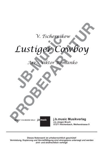 Lustiger Cowboy (V. Tschernikow)