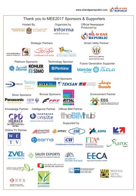 Middle East Electricity & Solar 2017