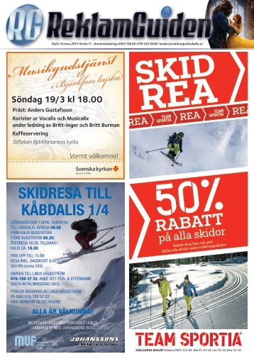 ReklamGuiden Kalix v11 -17 (13/3-19/3)