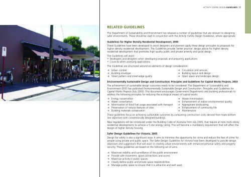 Activity Centre Design Guidelines - Department of Planning and ...