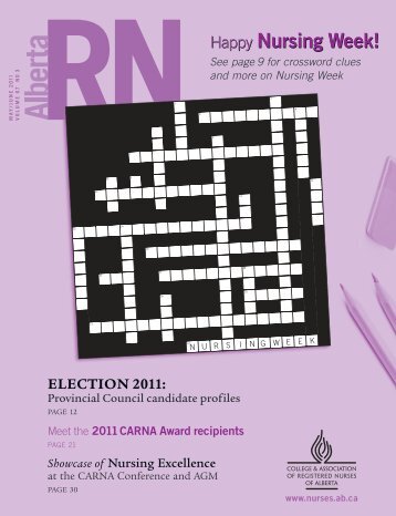 May/June (pdf) - College & Association of Registered Nurses of ...