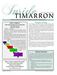 TIMARRON - Peel, Inc.