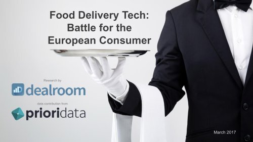 Food Delivery Tech Battle for the European Consumer