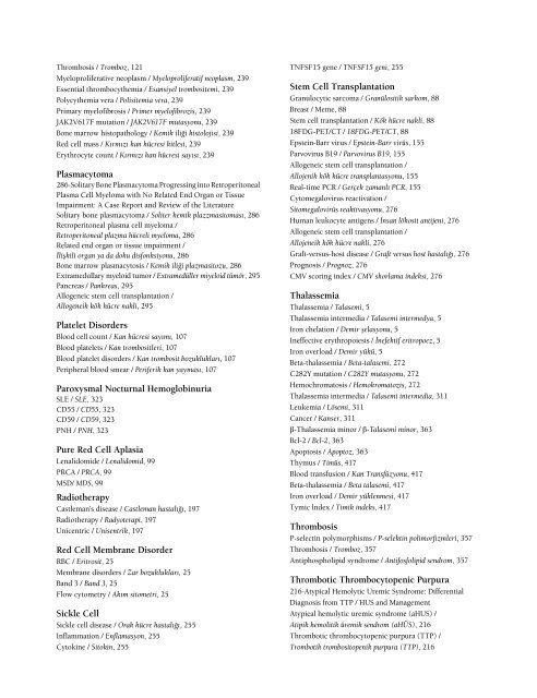 Turkish Journal of Hematology Volume: 31 - Issue: 4