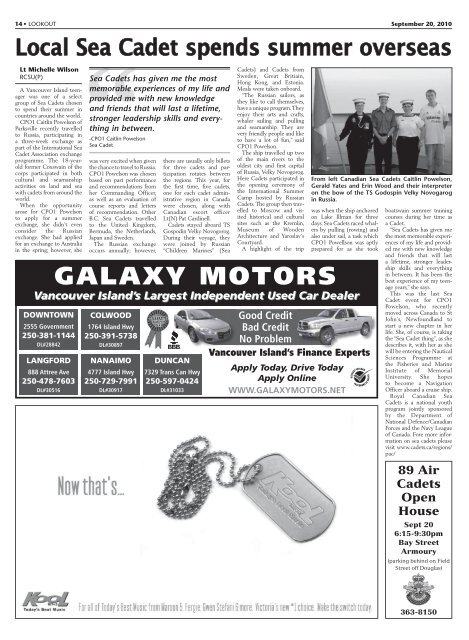 Injured soldier receives Sacrifice Medal - Lookout Newspaper