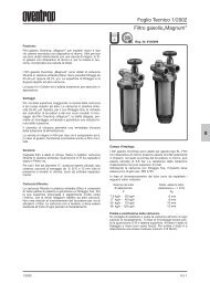 Foglio Tecnico 1/2002 Filtro gasolio„Magnum”