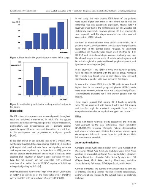 Turkish Journal of Hematology Volume: 33 - Issue: 4