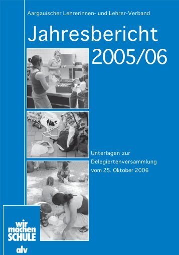 Jahresbericht 2005/06 - alv