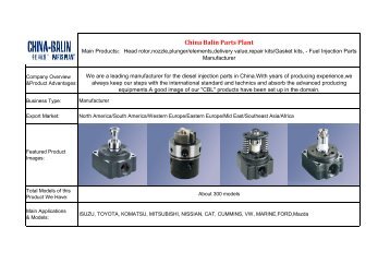 Head Rotor - Distributor Heads - Cabezote - плунжерная пара-Corpo Distribuidor Para Bombas Injetoras 