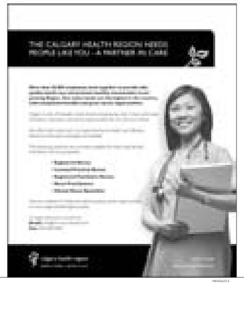 I am a nurse. - College & Association of Registered Nurses of Alberta