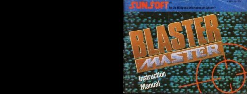 Blaster Master - Nintendo NES - Manual - gamesdbase.com