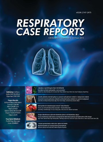 Respircase Cilt: 2 - Sayı: 2 Yıl: 2013