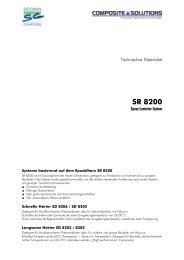 Technisches Datenblatt SR 8200 / SD 820x