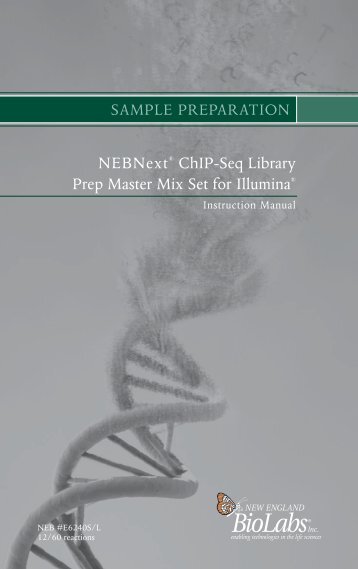 manual NEBNext ChIP-Seq Library Prep Master Mix Set for Illumina ...