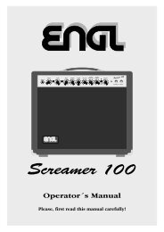 Screamer 100 - Engl