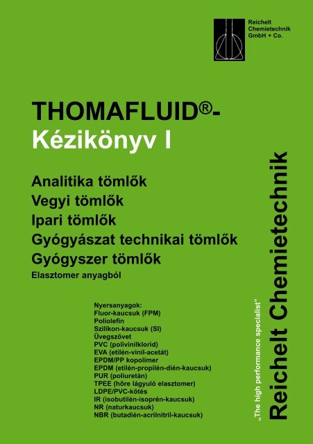 RCT Reichelt Chemietechnik GmbH + Co. - Thomafluid I (HU)