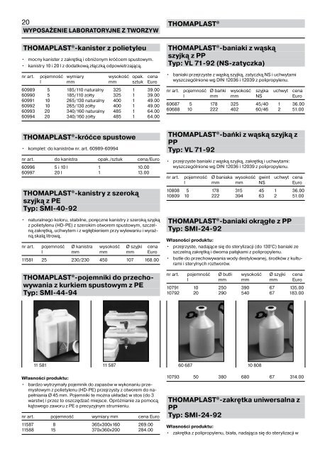 RCT Reichelt Chemietechnik GmbH + Co. - Thomaplast I (PL)