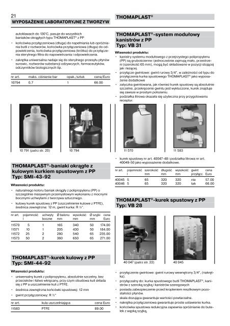 RCT Reichelt Chemietechnik GmbH + Co. - Thomaplast I (PL)