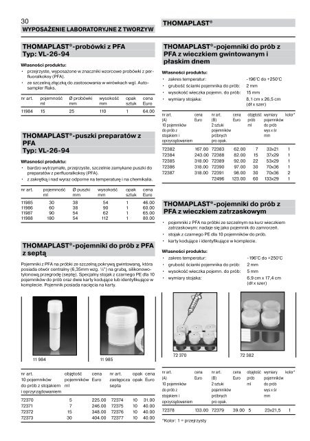 RCT Reichelt Chemietechnik GmbH + Co. - Thomaplast I (PL)