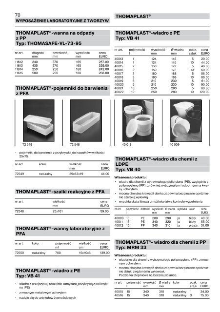 RCT Reichelt Chemietechnik GmbH + Co. - Thomaplast I (PL)