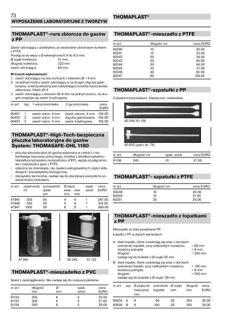 RCT Reichelt Chemietechnik GmbH + Co. - Thomaplast I (PL)