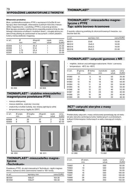 RCT Reichelt Chemietechnik GmbH + Co. - Thomaplast I (PL)