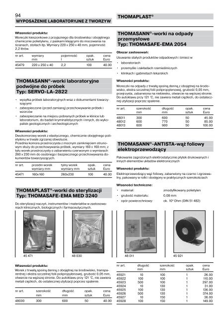 RCT Reichelt Chemietechnik GmbH + Co. - Thomaplast I (PL)