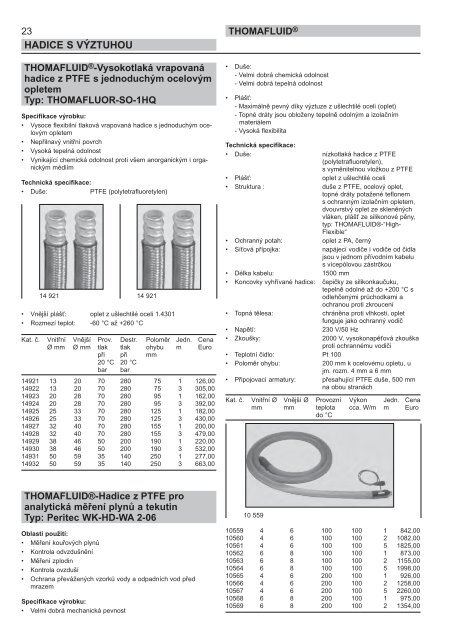 RCT Reichelt Chemietechnik GmbH + Co. - Thomafluid II (CZ)