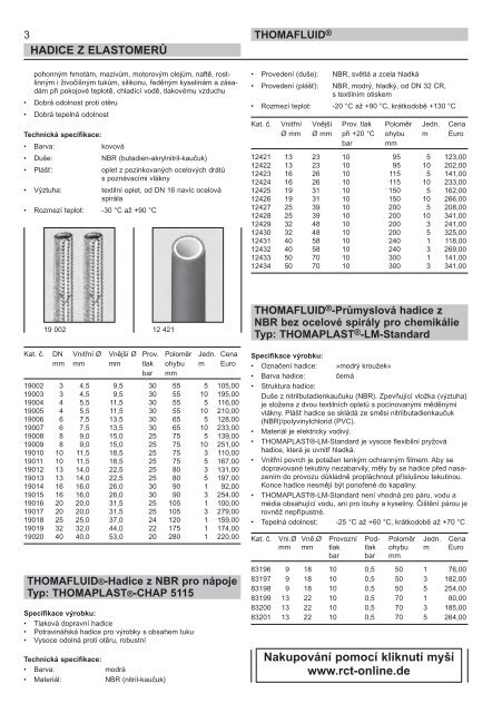 RCT Reichelt Chemietechnik GmbH + Co. - Thomafluid II (CZ)