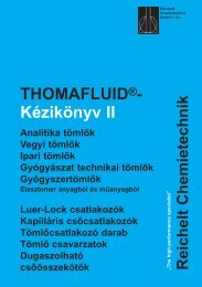 RCT Reichelt Chemietechnik GmbH + Co. - Thomafluid II (HU)