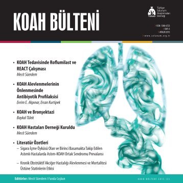 KOAH Bülteni 2015 Sayı 3