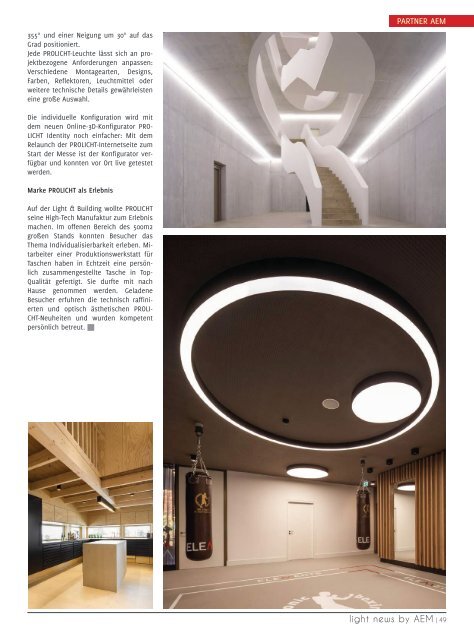 AEM Lighting News 01/2016