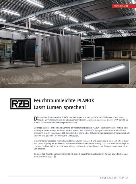 AEM Lighting News 01/2015