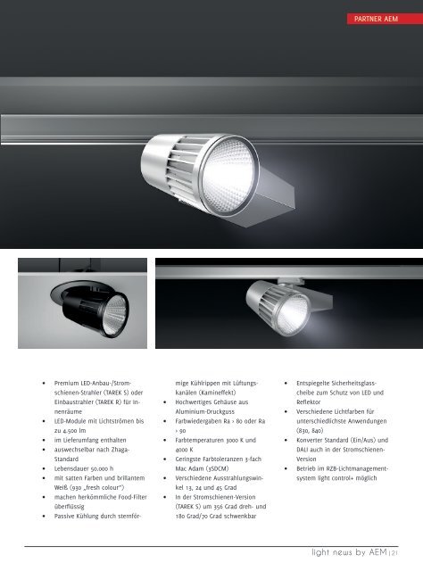 AEM Lighting News 01/2014