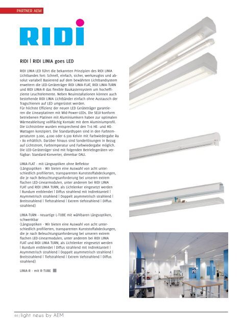 AEM Lighting News 01/2014