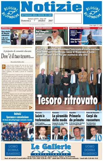 7 ottobre '07 - Webdiocesi