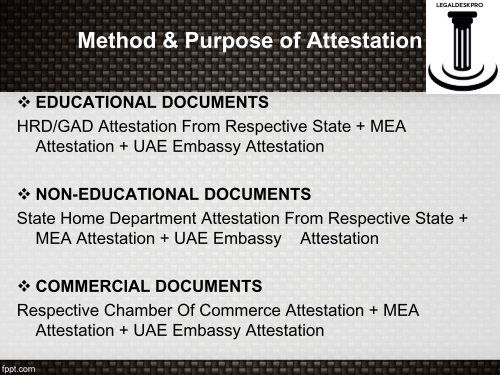 UAE Embassy Attestation in Delhi