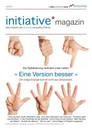 Eine Version besser - initiative*magazine #09
