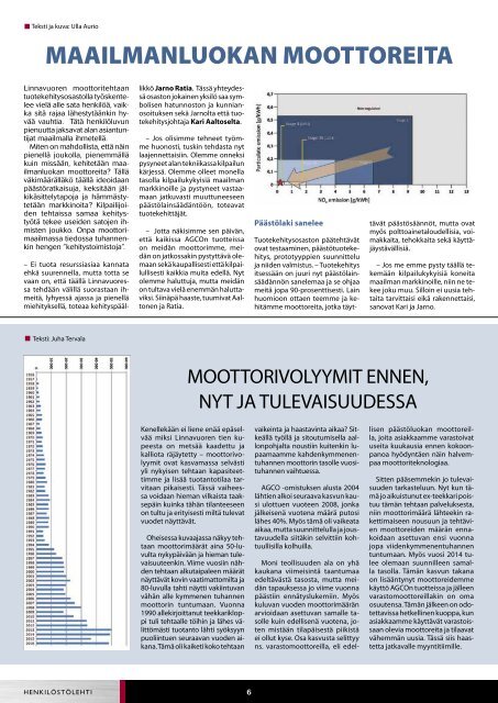 Sisukas - henkilöstölehti N:o 2/2012 - AGCO Power