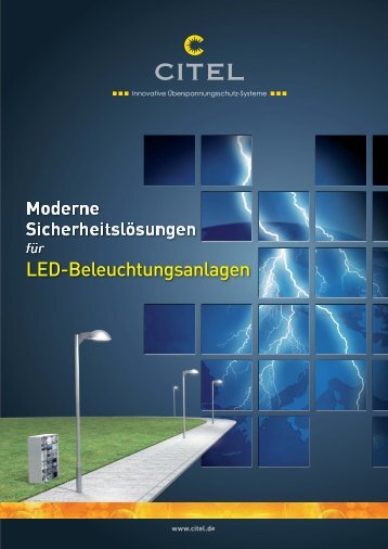 CITEL_LED-Beleuchtungsanlagen_Flyer