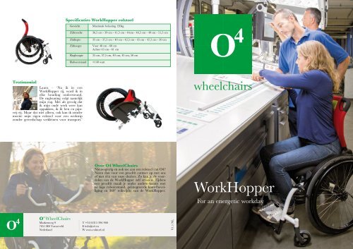 O4 Wheelchairs - WorkHopper NL