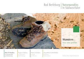 Wandern – Natur aktiv geniessen