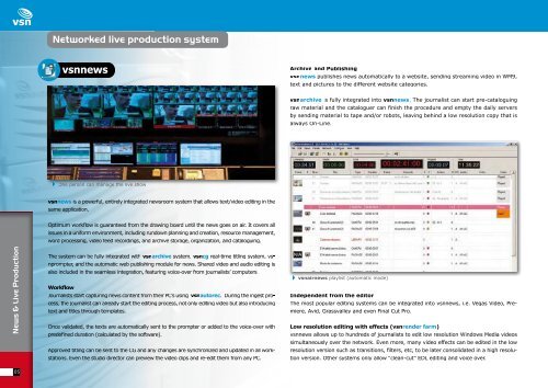 Digital Master Control Room Workflow