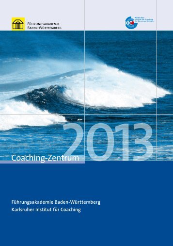 Coaching-Zentrum - Führungsakademie Baden-Württemberg - BW21