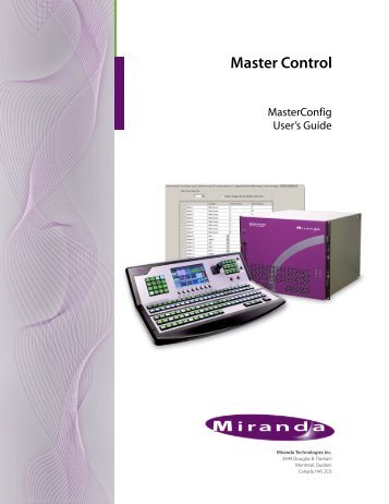 Master Control - Miranda Technologies