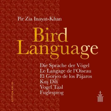 Bird Language - Die Sprache der Vögel -  Leseprobe