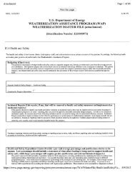 WAP Weatherization Master File - Department of Public Health ...